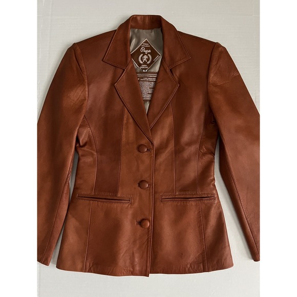 Pepe Ecuador Soft Leather 3 button jacket - Picture 1 of 5